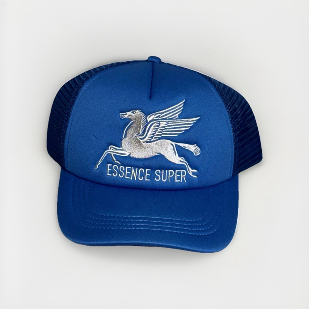 HOMME FEMME PEGASUS TRUCKER W/ PIN • BLUE•OS Unisex